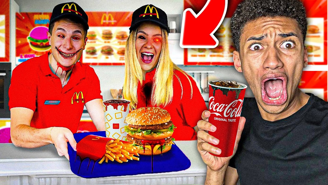 ENTRO nel MC DONALD'S HORROR di NINNA E MATTI e VENGO AGGREDITO...