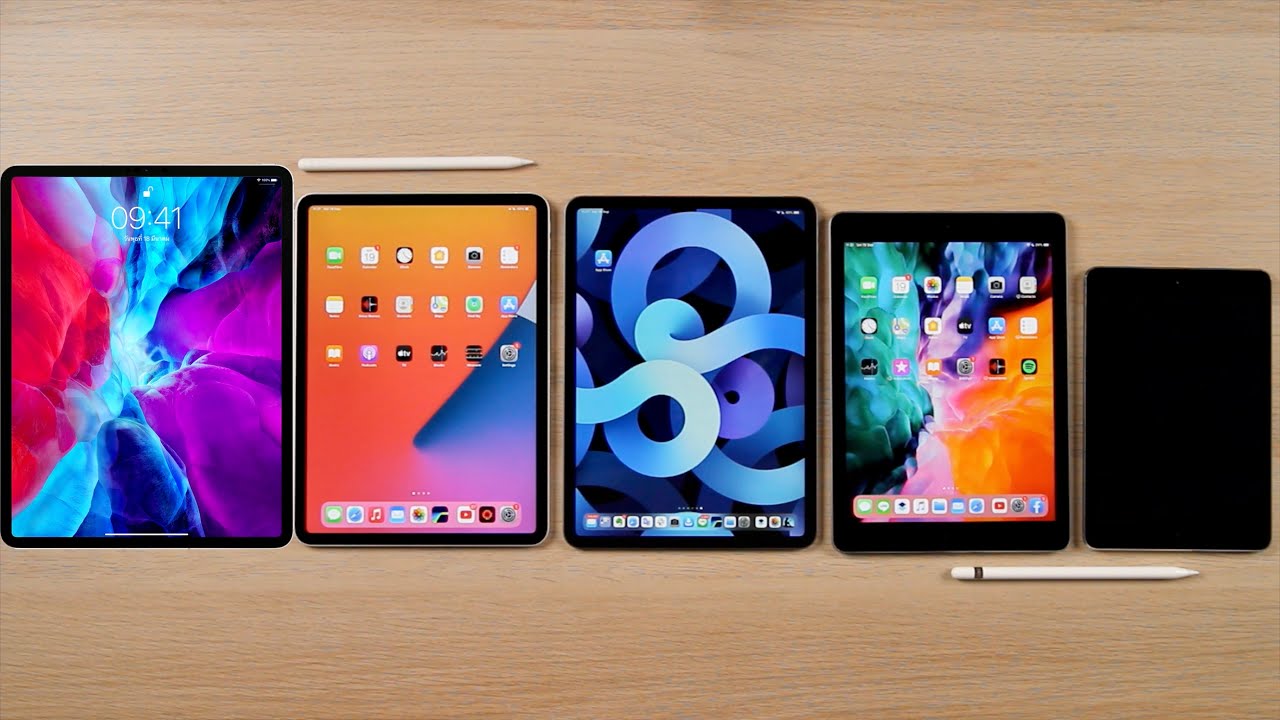 [คู่​หู​ คู่​Geek] เปรียบเทียบ iPad ทุกรุ่น เลือกซื้อรุ่นไหนดี ปลายปี 2020 ???
