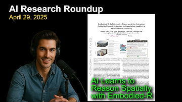 AI Learns to Reason Spatially with Embodied-R