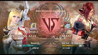 Average Maxi Player | Soulcalibur 6 | Xianghua vs Maxi screenshot 5