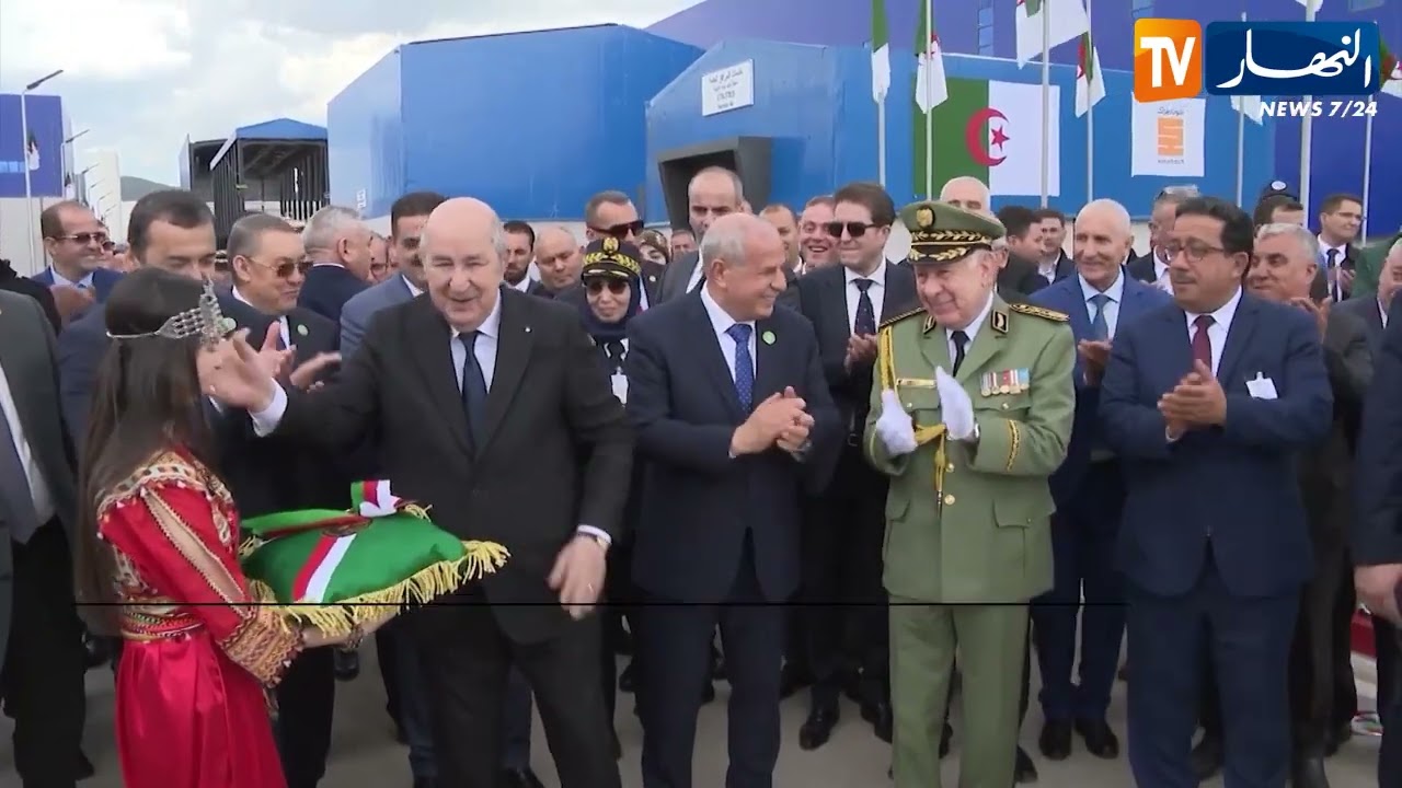 رئيس الجمهورية يدشن مصنع تحلية مياه البحر كاب جنات 2 بولاية بومرداس