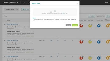 Pattern Analysis Automatically launched