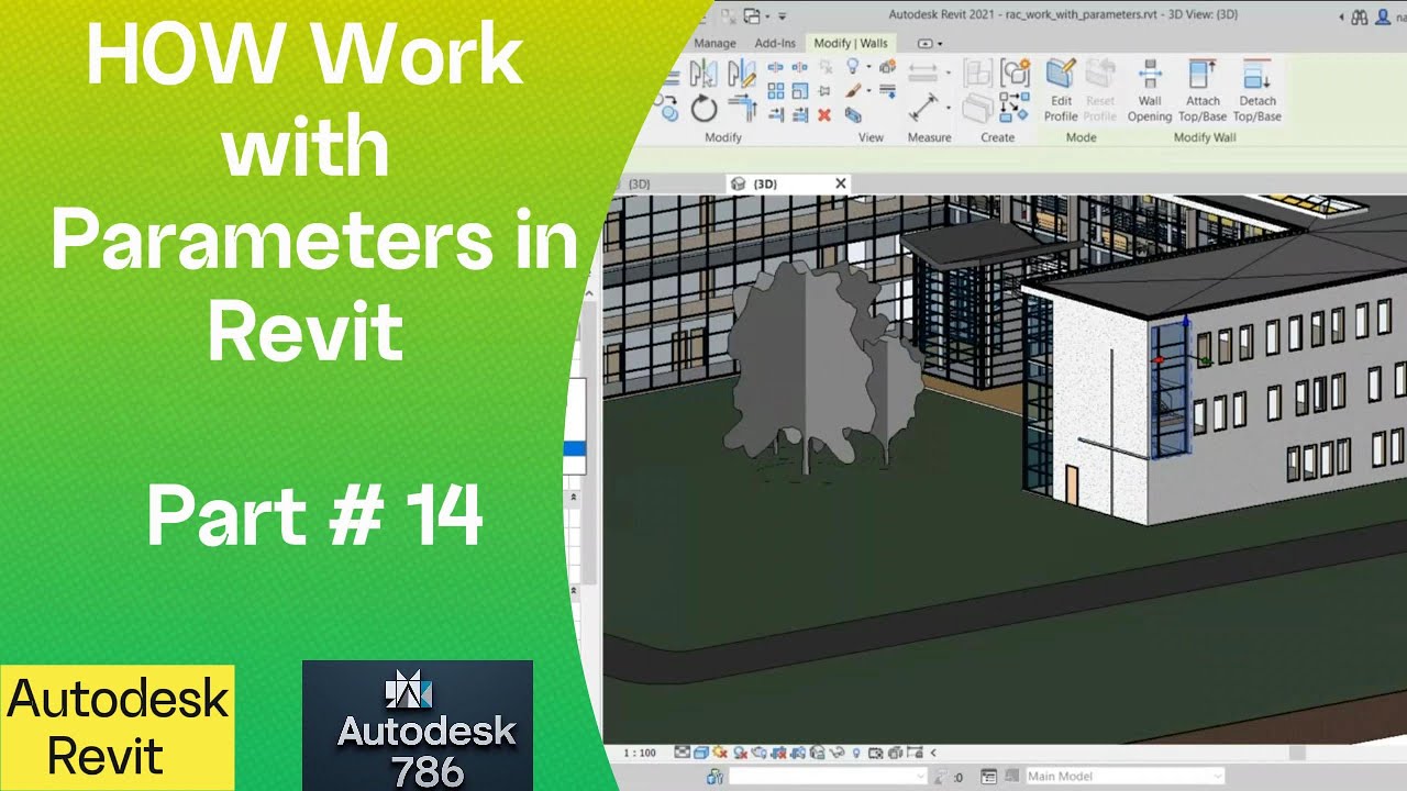 How to Work with Parameters In Revit | Part # 14 | #architecture # ...