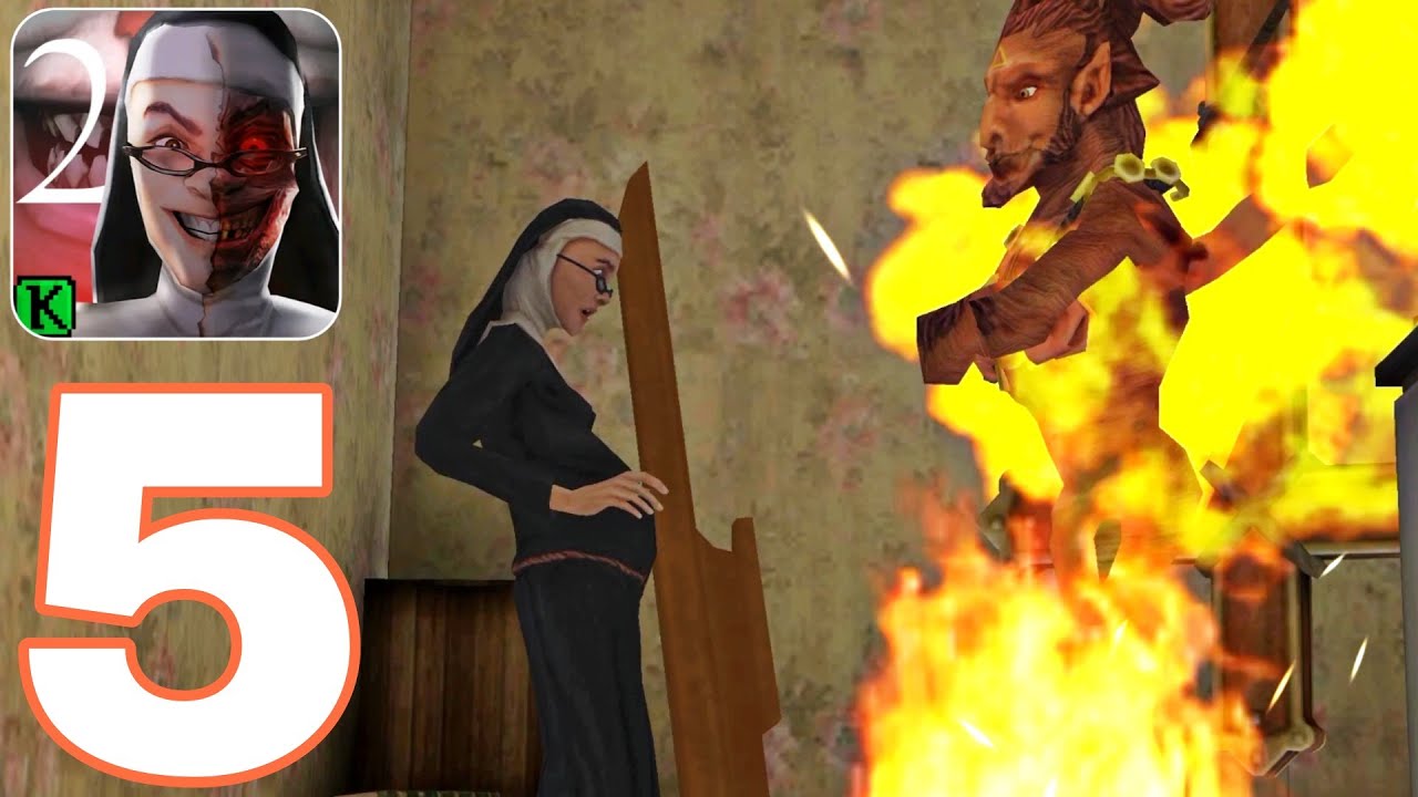 Evil Nun 2 Origins | New Update | GamePlay Walkthrough Part 5 ( iOS, Android )