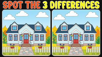 🧠🧩 The 10 Most Difficult Challenges — Only Geniuses Can Spot All 3! [Find the Difference]
