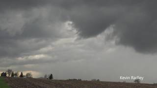 Wild rotation Severe storms 4 10 17 Funnel cloud Deer Creek IL