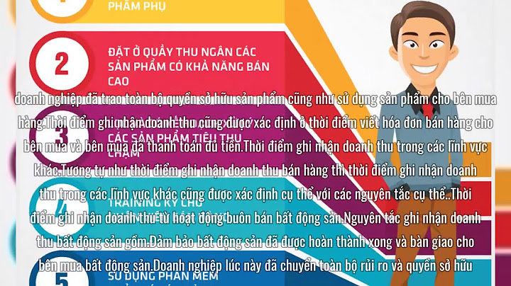 Những điều kiện để ghi nhận doanh thu là gì năm 2024