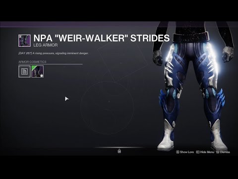 Destiny 2 Strides Destiny 2: Ornament | Aphotic Lamellar Strides | NPA
