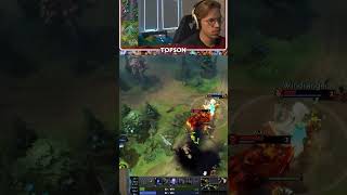 When Topson Didn't Expect To Get Killed Like This in Dota 2 #outplay #dota2 #gaming #outplayed