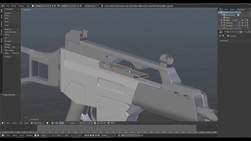 G36c Blender SpeedModeling!