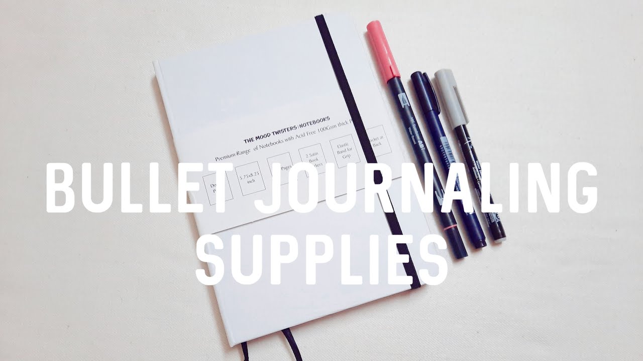 Best Affordable Bullet Journal for Beginners in India┃ Minimal Supplies