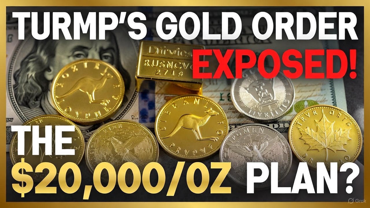 Распоряжение Трампа о переоценке золота раскрыло скрываемый ими план по покупке золота за 20 000 ...