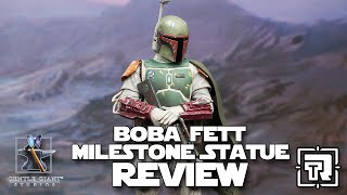 Star Wars: Return of the Jedi  Boba Fett Milestone Statue  Unboxing Review