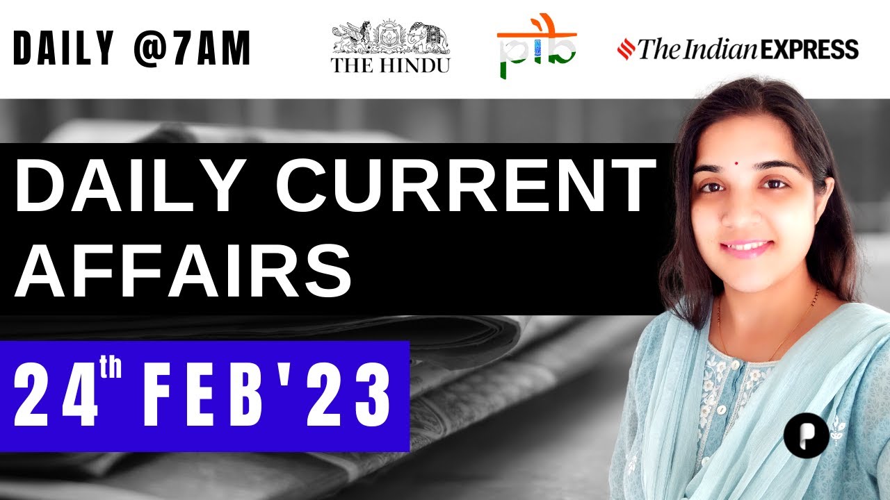 24 Feb Current Affairs 2023 | Daily Current Affairs | Current Affairs ...