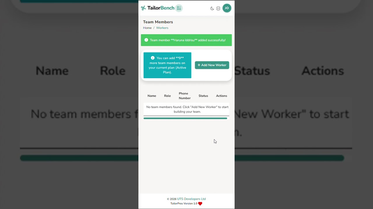 How to Add a Worker, Apprentice, or Manager | Tailorbench Guide (Mobile) -03