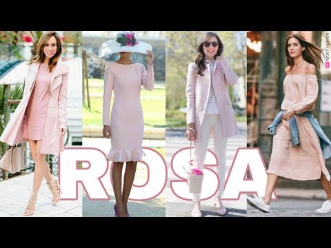 OUTFITS en COLOR ROSA PALO | Tendencias de Moda 2024 con Ideas de Cómo Combinar con estilo y glamour