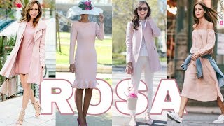 OUTFITS en COLOR ROSA PALO | Tendencias de Moda 2020 con Ideas de Cómo Combinar estilo y - YouTube