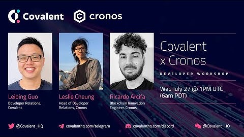 Covalent x Cronos Developer Workshop