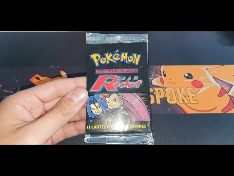 Ouverture d'un Display Pokémon ROCKET en Francais ! avec InvestCollect 