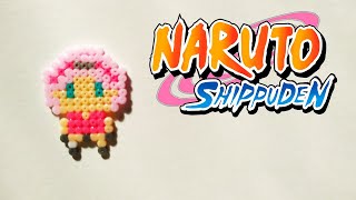 NARUTO SHIPPUDEN - Sakura Haruno / perler beads
