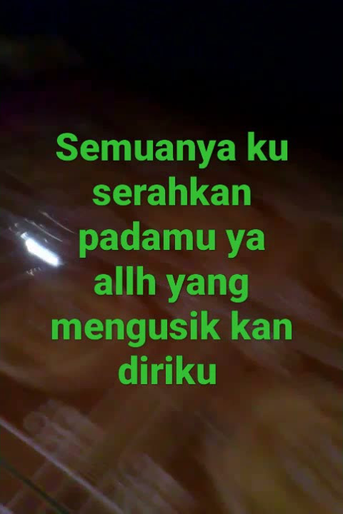 story  wa berserah diri