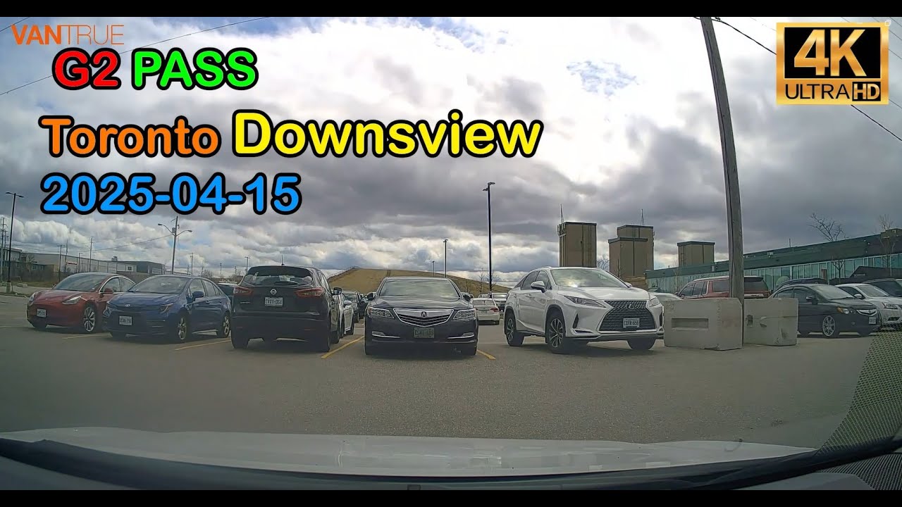 G2 PASS Toronto Downsview DriveTest 