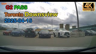 G2 PASS Toronto Downsview DriveTest #drivingreview #drivetest #drivinglicense #drivingtestroute