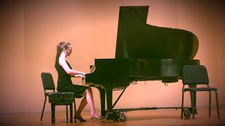 Olivia Mattson, Spring 2019 Recital: Chopin, Fantaisie-Impromptu