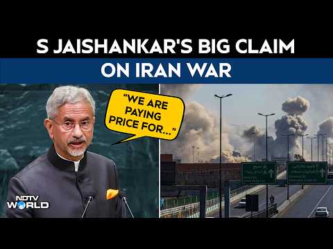 US-Iran War | 'India Paying Price For Conflicts It Has No Part In', EAM S Jaishankar On Iran War