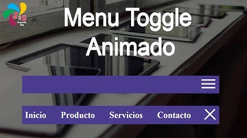 Menu toggle animado con HTML(Jade), CSS y Javascript