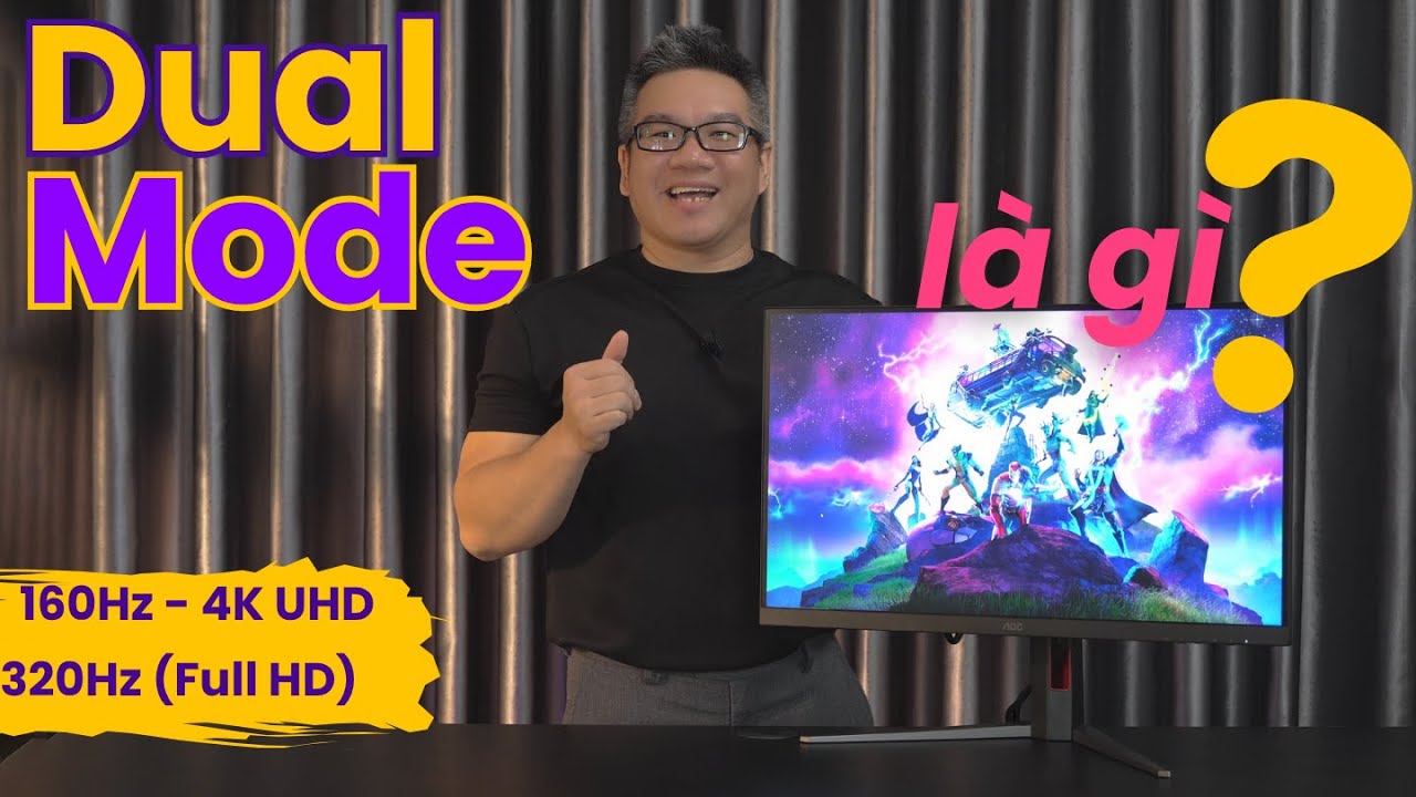 Màn hình Gaming AOC U27G4 27 inch 4K UHD 160Hz 0.5ms Fast IPS Dual Refresh Rate
