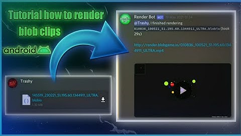 Blob.io Tutorial | How To Render your Blob.io Clips and Share them