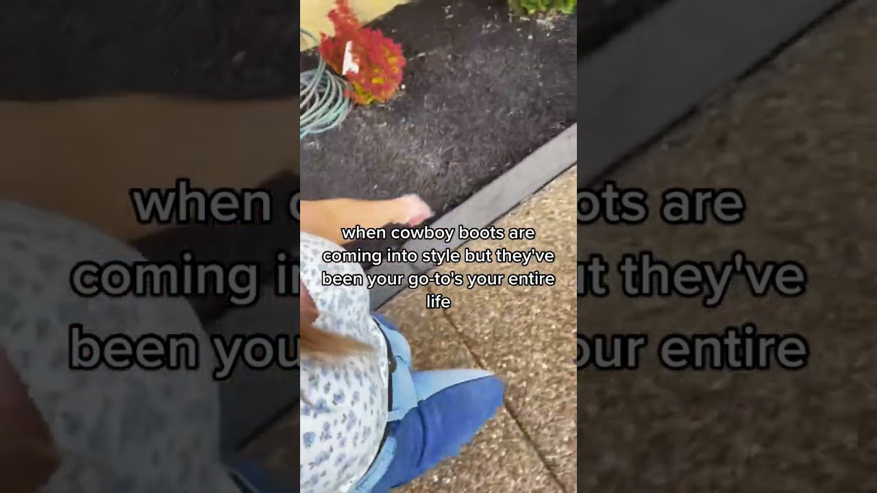 Finally a trend I can get behind 😂👢 