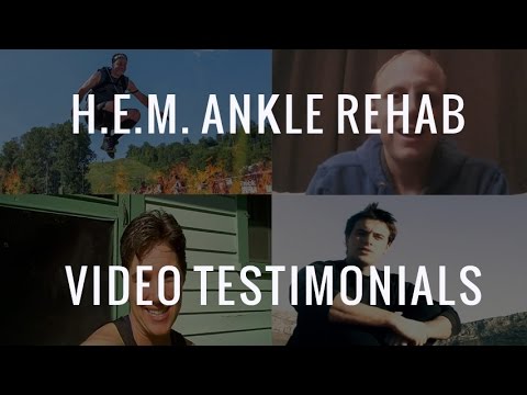 HEM Ankle Rehab Video Testimonials - Heal a Sprained Ankle Fast