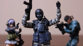 Figma298 Metal Gear Solid 2 Sons Of Liberty Gurlukovich Soldier Figure Toy
