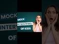 Mock interviews of Kids at Oxford Spoken English classes Amravati | English speaking practice