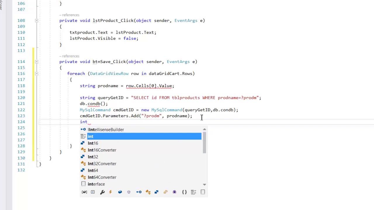 POS C# tutorial 3 (Saving datagridview data to a table) - YouTube