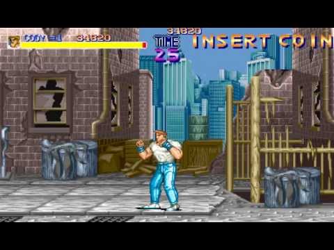 Final Fight Longplay (Arcade) [60 FPS]