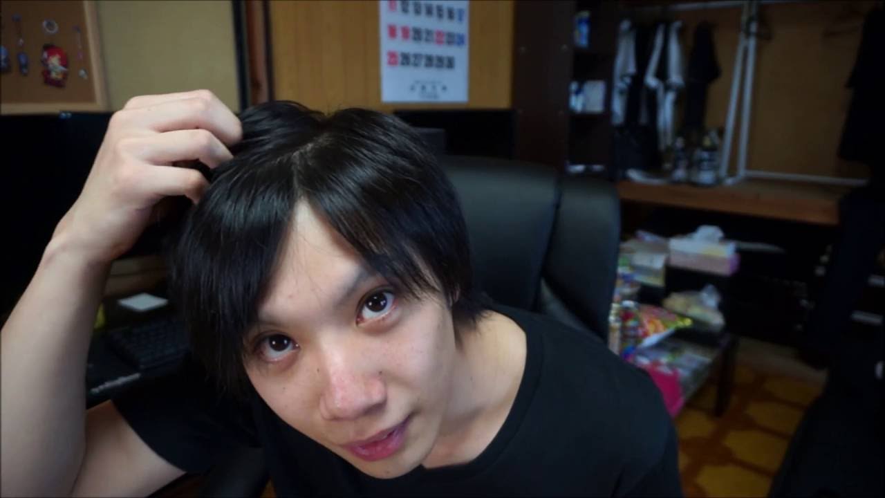 お試しで黒染めして3日の髪にナチュラルブリーチ Youtube