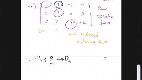 chapter 1(Gaussian Elimination and Gauss_Jordan elimination) (1.2) Example 5