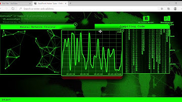 GeekPrank Hacker Typer   Online Hacker Simulator and 1 more page   Profile 1   Microsoft​ Edge 2020