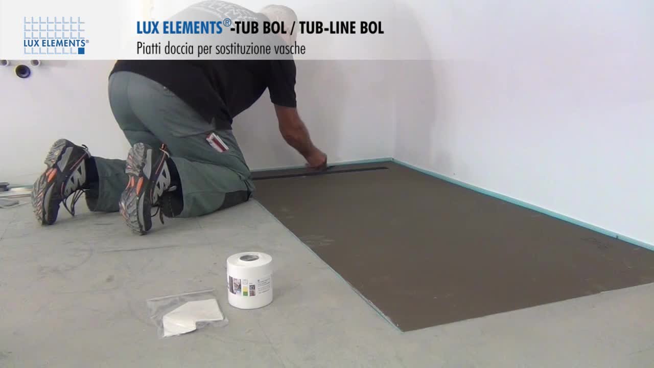 Montaggio lux elements: piatti doccia a filo pavimento tub bol in ... Cambiare pavimento costi