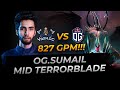 Sumail Terrorblade Mid 827 GPM - Dota 2 Replay Full Gameplay