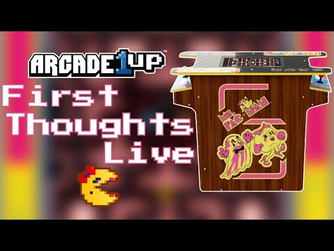 LIVE First Impressions: Ms. Pac-Man Cocktail Arcade1up and Your Questions from Unqualified Critics