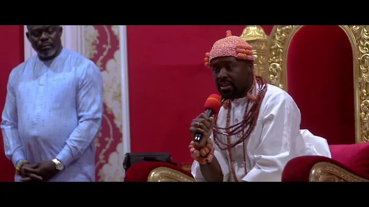 Courtesy visit to Ogiame, Atuwase III, my royal father, the Olu of Warri.