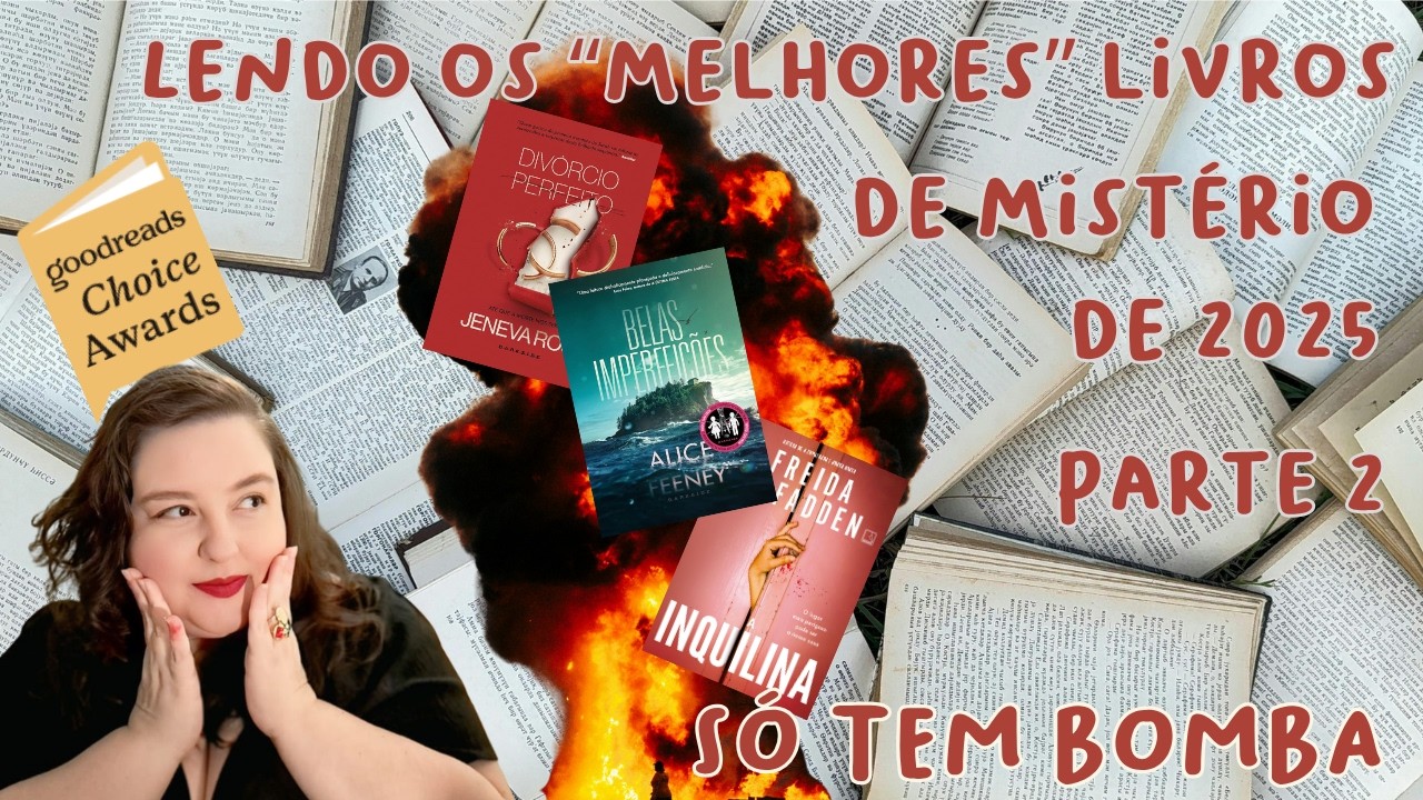 Vídeo: Lendo os melhores mistérios de 2025 Parte 2
