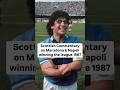 Napoli wins the Scudetto with Maradona v Milan 1987. Unbiased Scottish Commentary by McKallaster