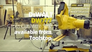 DeWALT DW777 Cross Cut Mitre Saw from Toolstop