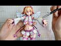 【2.5次元の誘惑】世界に1体だけのリリエルのコスプレをしたリリサを筆で塗ったら可愛くなりすぎた...【フィギュア】