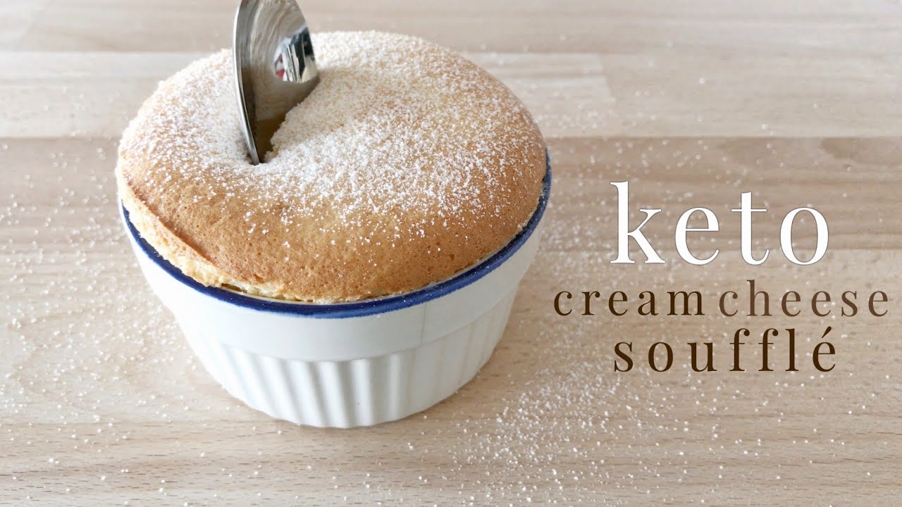 Keto Cream Cheese Soufflé YouTube